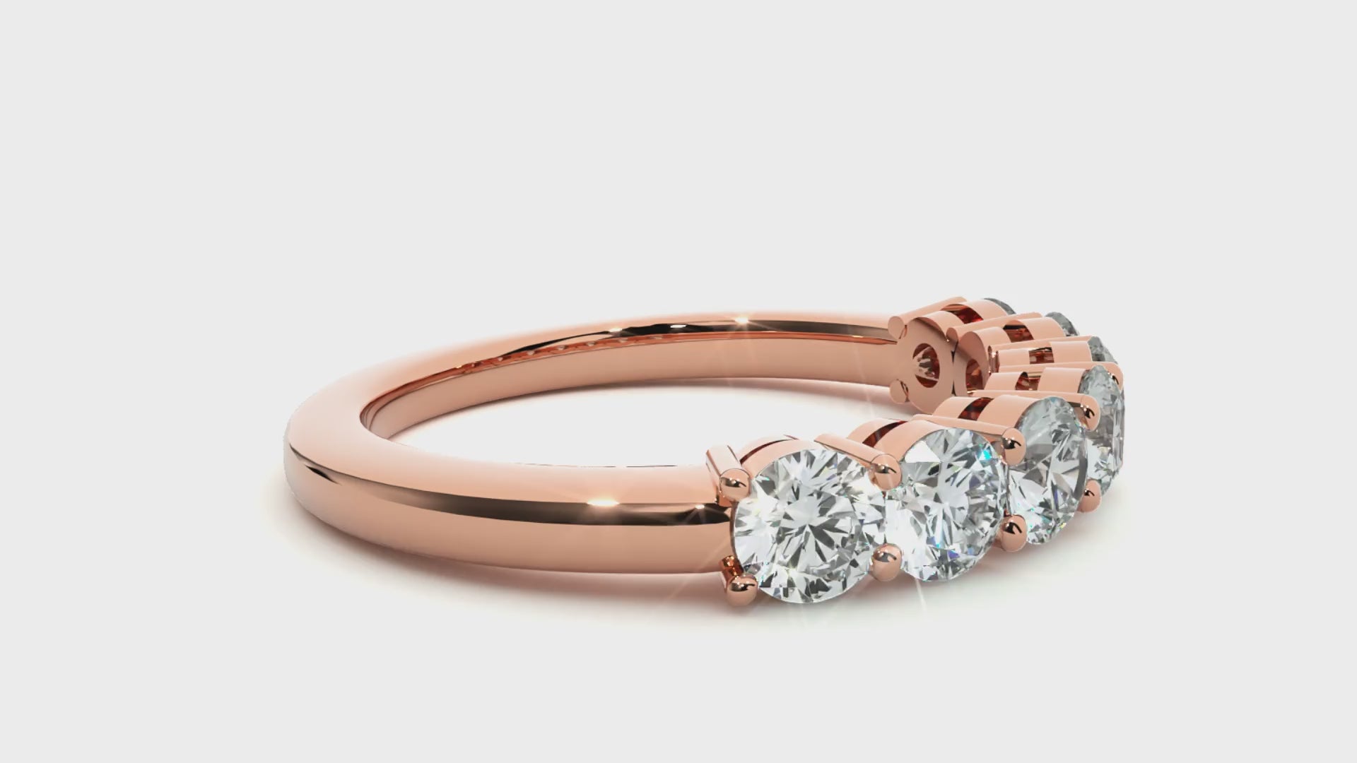 1.13 Carat IJ Color VS1 Clarity Diamond Studded Natural Diamond Ring.